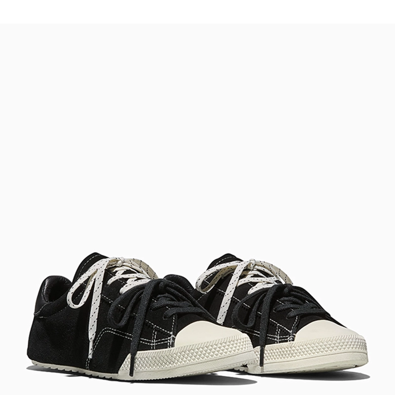 ZAPATILLAS MUJER CONVERSE URBANAS NEGRO CHUCK TAYLOR LO CUERO - 2