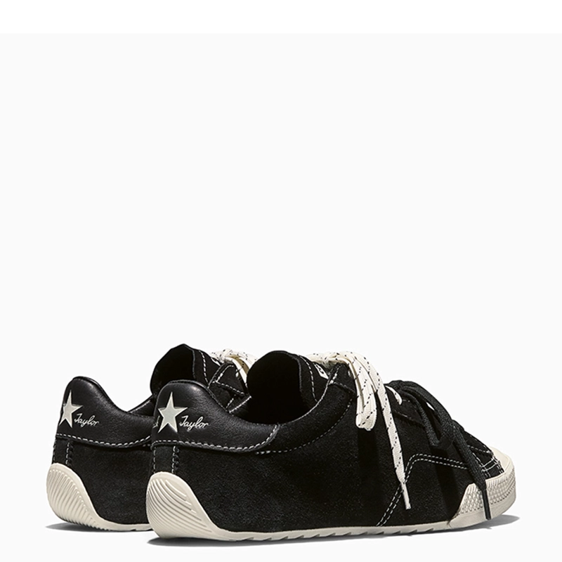 ZAPATILLAS MUJER CONVERSE URBANAS NEGRO CHUCK TAYLOR LO CUERO - 3