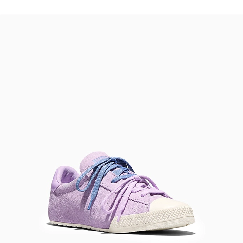 ZAPATILLAS MUJER CONVERSE URBANAS LILA CHUCK TAYLOR LO CUERO - 4
