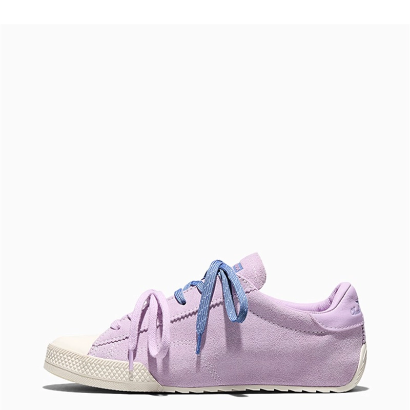 ZAPATILLAS MUJER CONVERSE URBANAS LILA CHUCK TAYLOR LO CUERO - 2