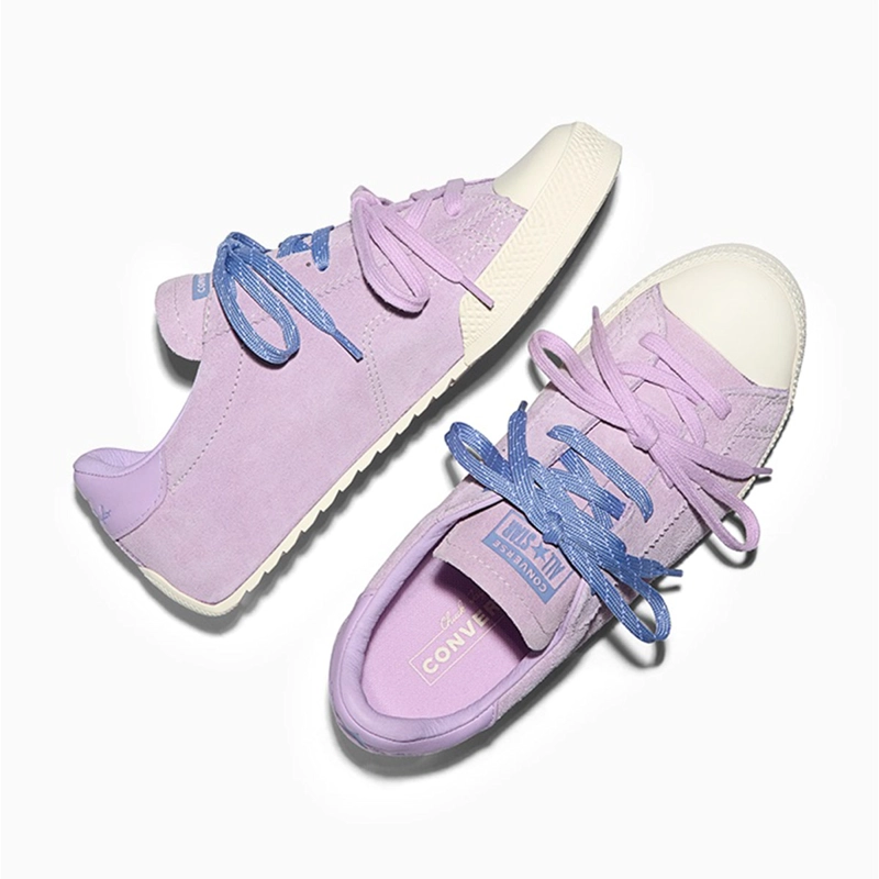 ZAPATILLAS MUJER CONVERSE URBANAS LILA CHUCK TAYLOR LO CUERO - 5