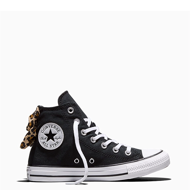 ZAPATILLAS MUJER CONVERSE URBANAS NEGRO CHUCK TAYLOR BOW - 1