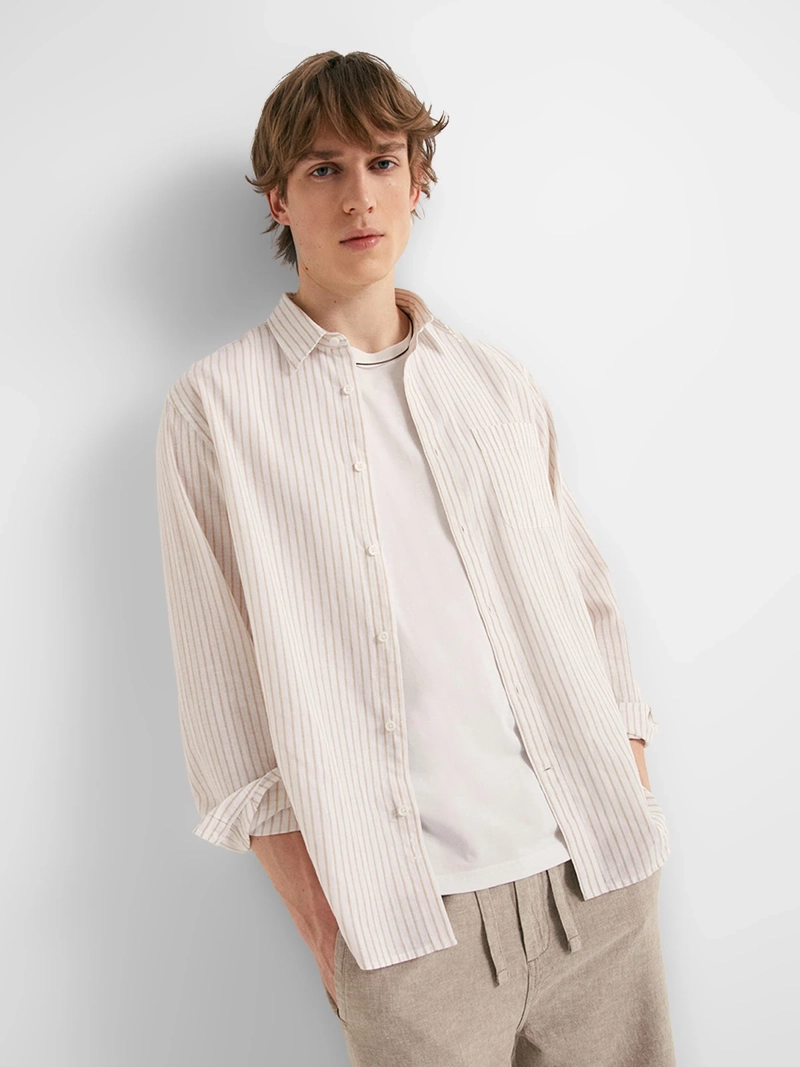 CAMISA HOMBRE SFERA MANGA LARGA - 1