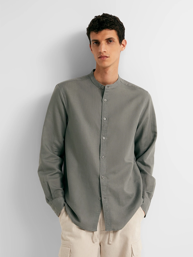 CAMISA HOMBRE SFERA MANGA LARGA MAO - 1