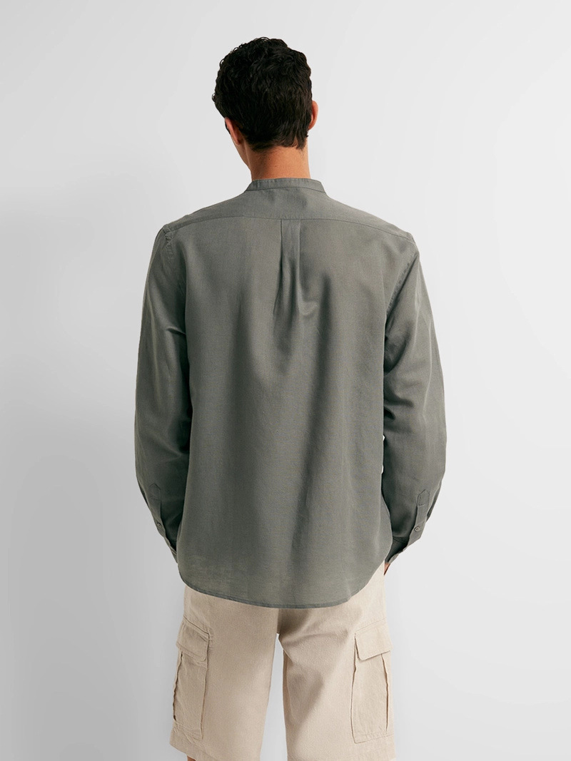 CAMISA HOMBRE SFERA MANGA LARGA MAO - 2
