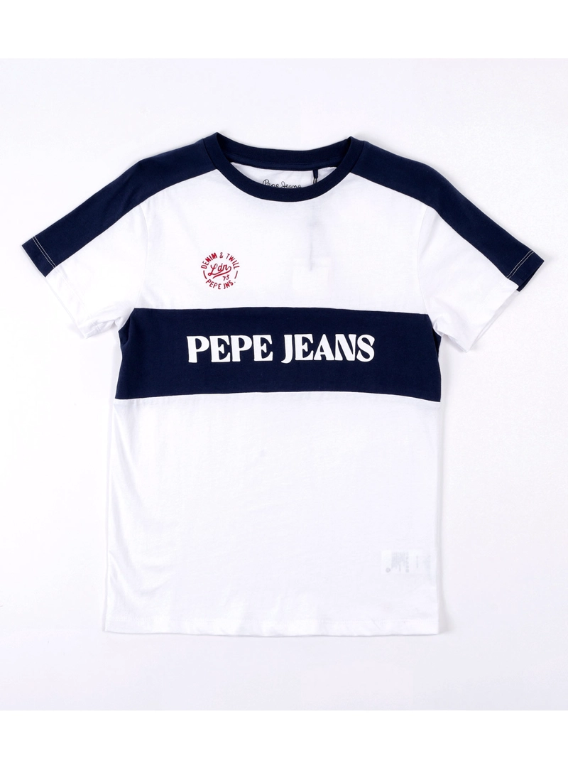 POLERA NIÑO PEPE JEANS MANGA CORTA ALGODÓN - 1
