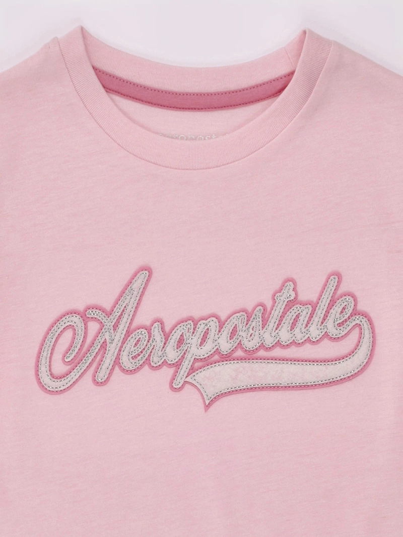 POLERA NIÑA AEROPOSTALE MANGA CORTA APLICACIÓN - 3