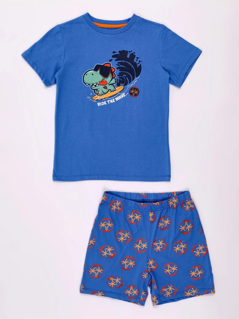 PIJAMA NIÑO HARVEST CORTO  - 1