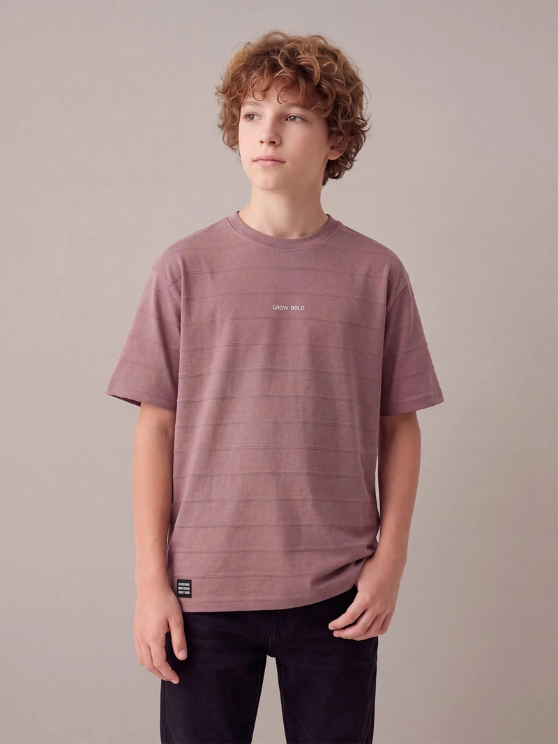 POLERA NIÑO CLOUDBREAK MANGA CORTA ALGODÓN - 1