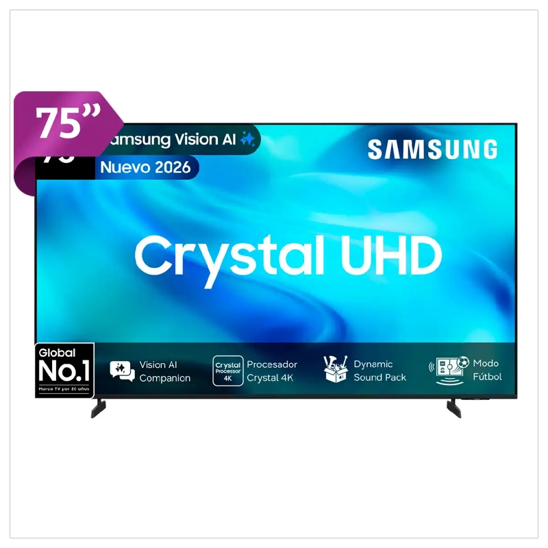 SMART TV SAMSUNG LED 4K UHD 75” UN75U8000HGXZS - 1