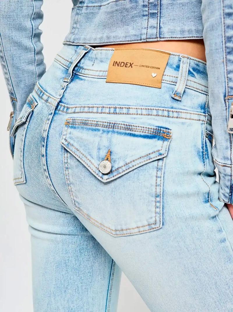 JEANS MUJER INDEX FLARE - ELEGIDO TINI - 5