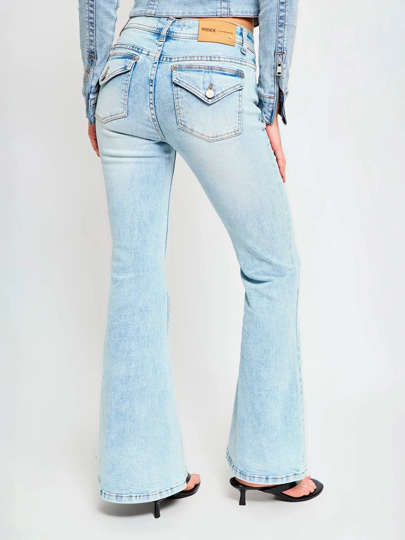 JEANS MUJER INDEX FLARE - ELEGIDO TINI - 5