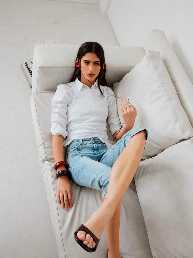 JEANS MUJER INDEX ALGODÓN CAPRI - ELEGIDO TINI - 1