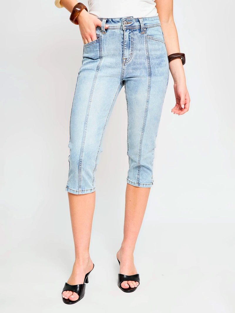 JEANS MUJER INDEX ALGODÓN CAPRI - ELEGIDO TINI - 4
