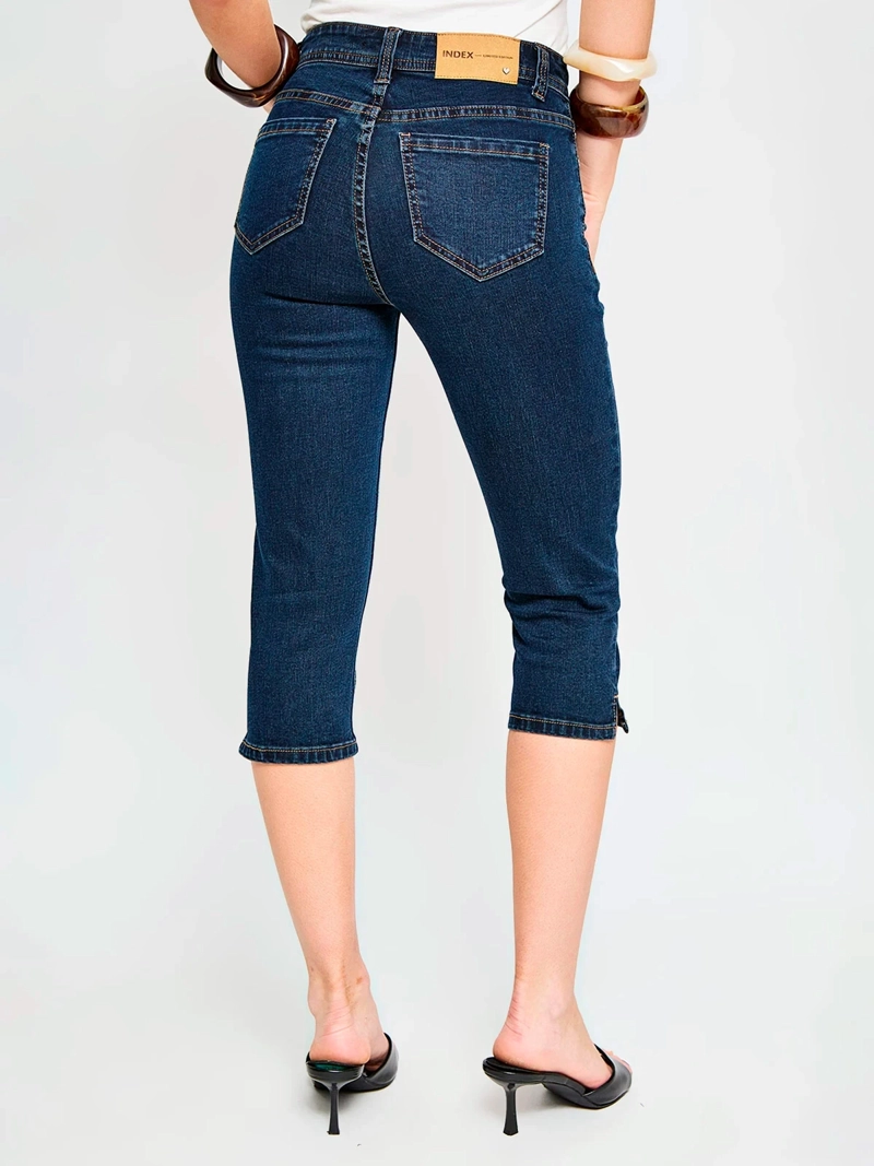 JEANS MUJER INDEX ALGODÓN CAPRI - ELEGIDO TINI - 3