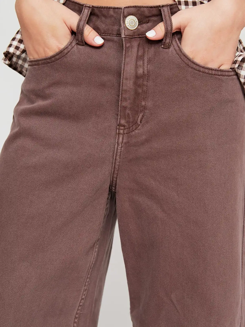JEANS MUJER BARBADOS ALGODÓN WIDE - 4