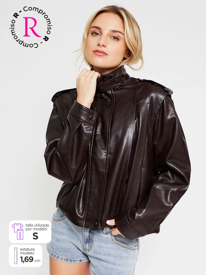 CHAQUETA MUJER INDEX EFECTO PIEL