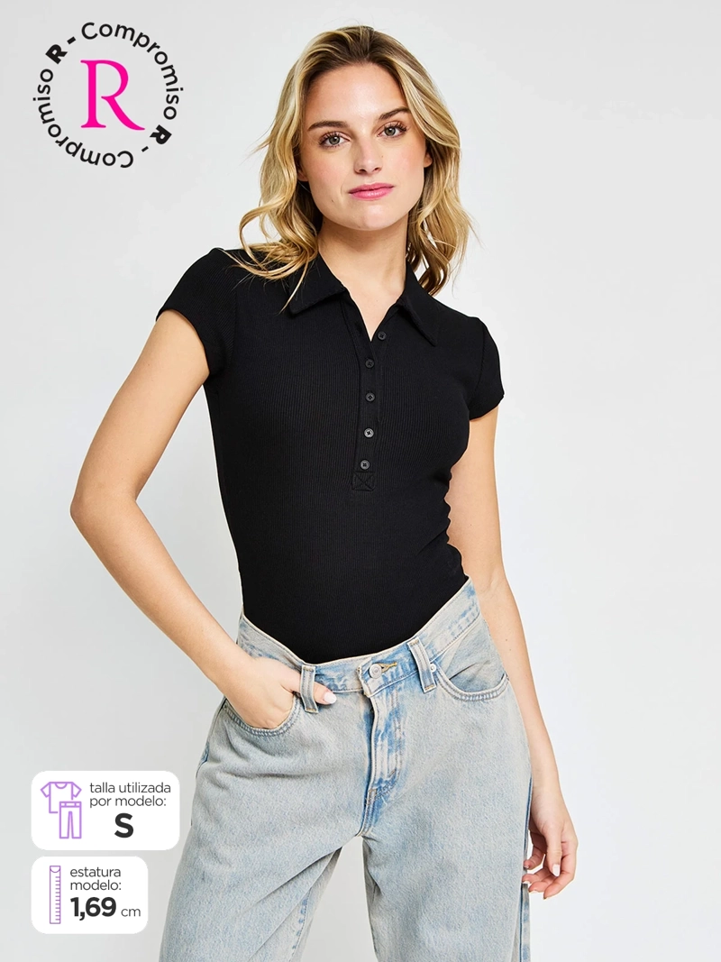 BODY MUJER INDEX CUELLO POLO - ELEGIDO TINI - 1