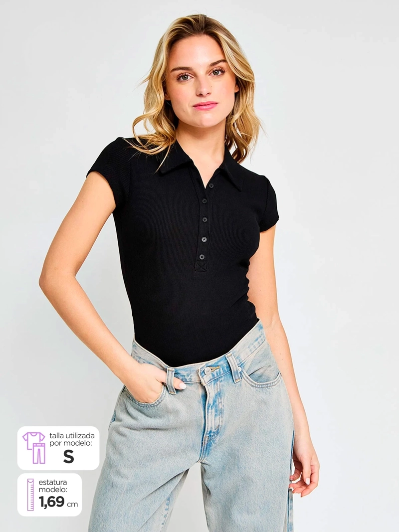 BODY MUJER INDEX CUELLO POLO - ELEGIDO TINI - 1