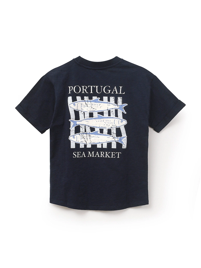 POLERA NIÑO COLLOKY MANGA CORTA SARDINAS - 2
