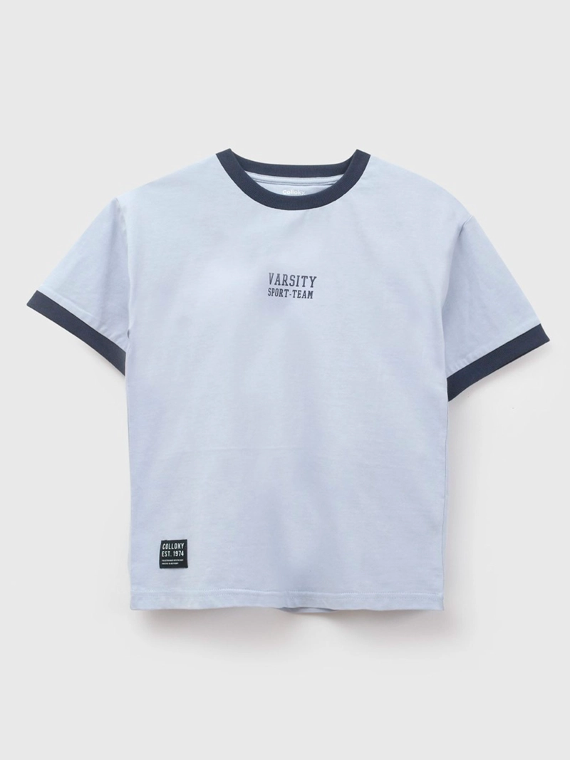 POLERA NIÑO COLLOKY MANGA CORTA ALGODÓN