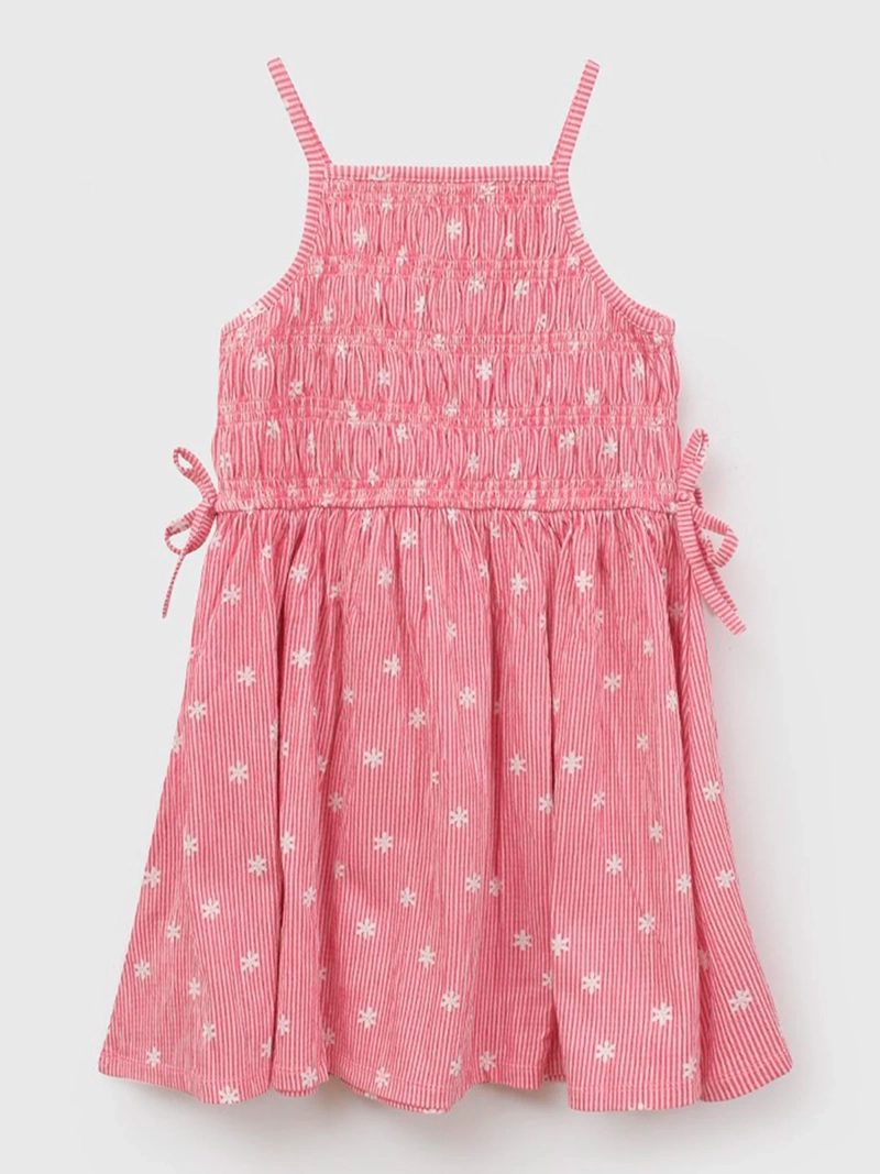 VESTIDO NIÑA COLLOKY PANAL ALGODÓN