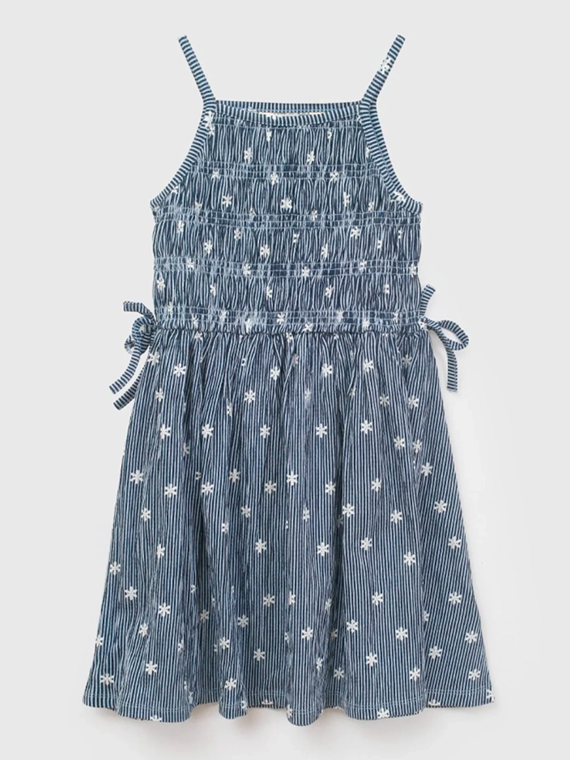 VESTIDO NIÑA COLLOKY PANAL ALGODÓN