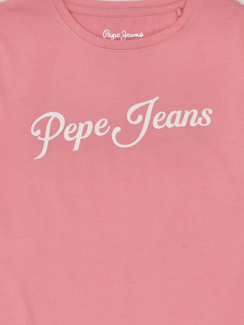 POLERA NIÑA PEPE JEANS ALGODÓN MANGA CORTA - 3