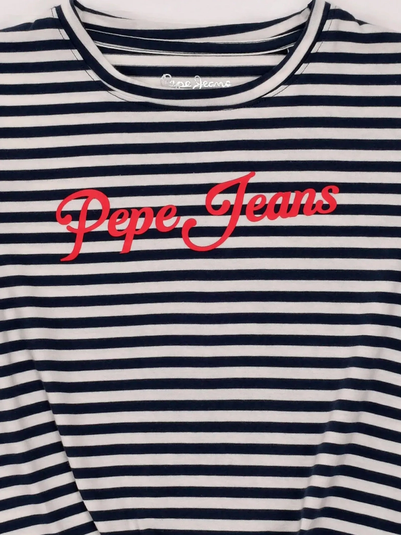 POLERA NIÑA PEPE JEANS ALGODÓN MANGA CORTA - 3