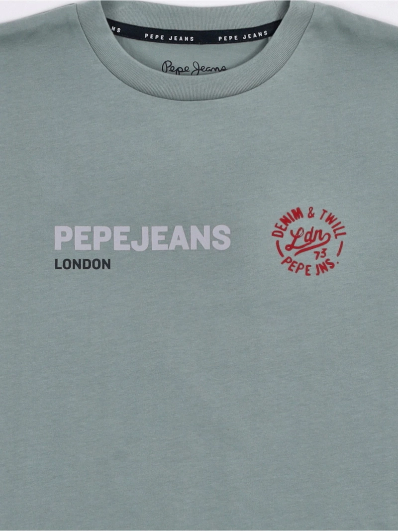 POLERA NIÑO PEPE JEANS ALGODÓN SAGE - 3