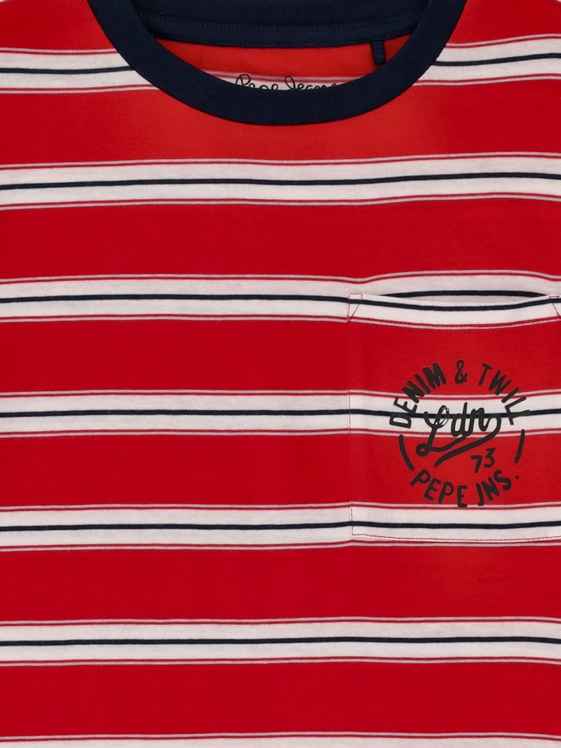 POLERA NIÑO PEPE JEANS ALGODÓN MANGA CORTA - 3