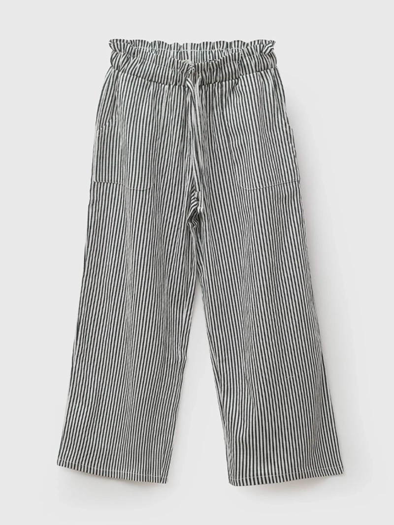 PANTALÓN NIÑA COLLOKY RAYAS ALGODÓN