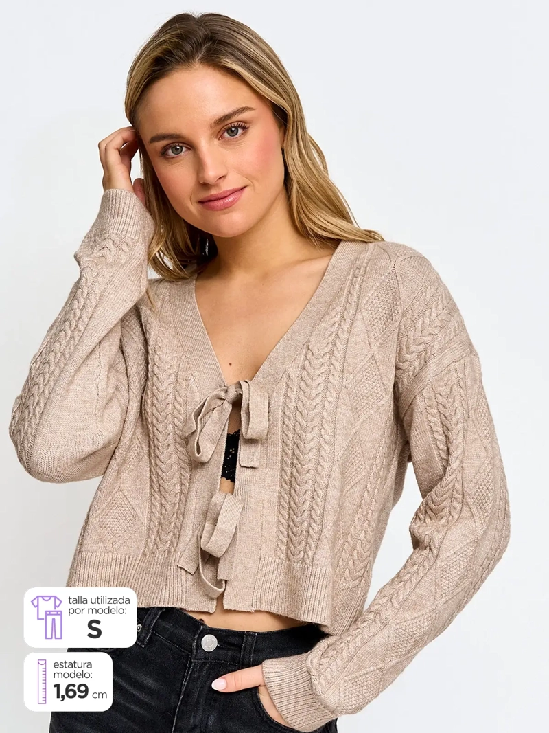 CARDIGAN MUJER ONLY  - 1