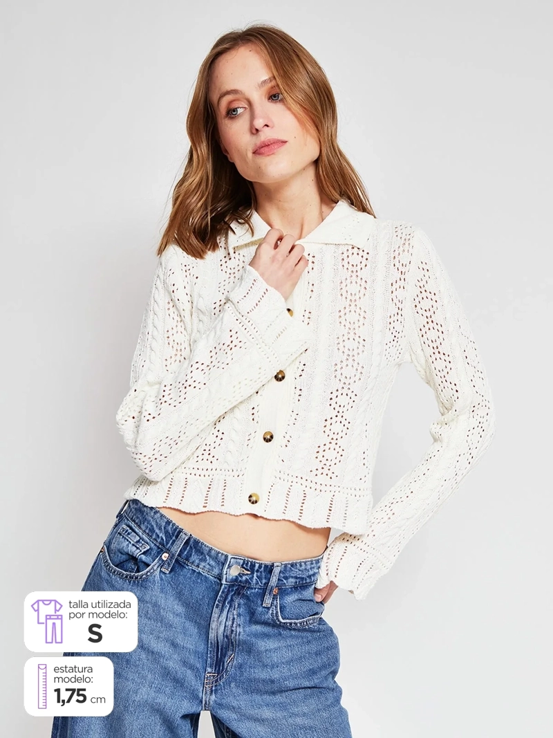 CARDIGAN MUJER ONLY  - 1