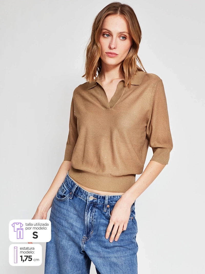 POLERA MUJER ONLY MANGA CORTA - 1