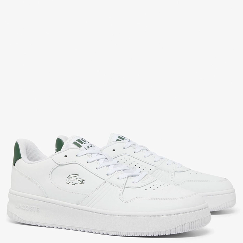 ZAPATILLAS HOMBRE LACOSTE CASUALES BLANCO CUERO - 2