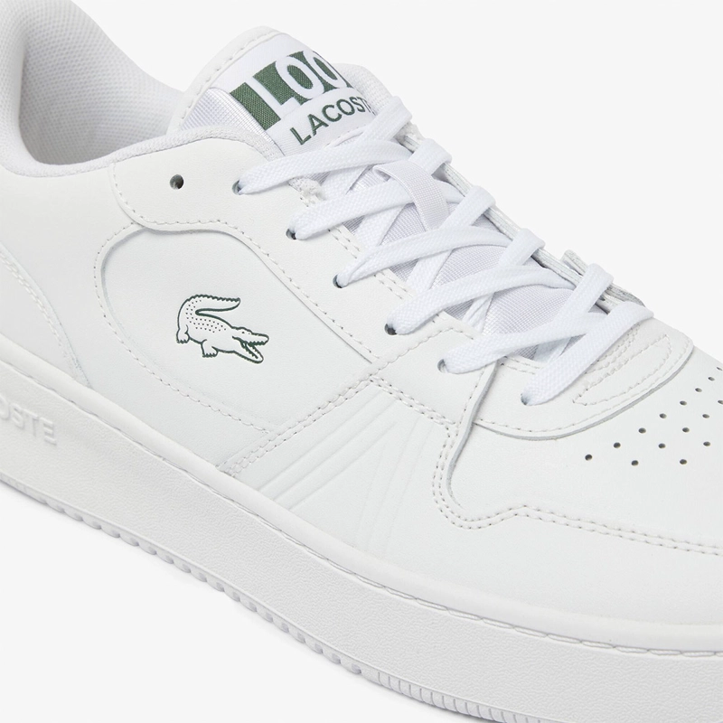 ZAPATILLAS HOMBRE LACOSTE CASUALES BLANCO CUERO - 6