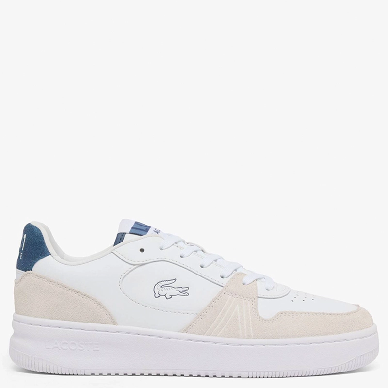 ZAPATILLAS HOMBRE LACOSTE CASUALES BLANCO CUERO - 1