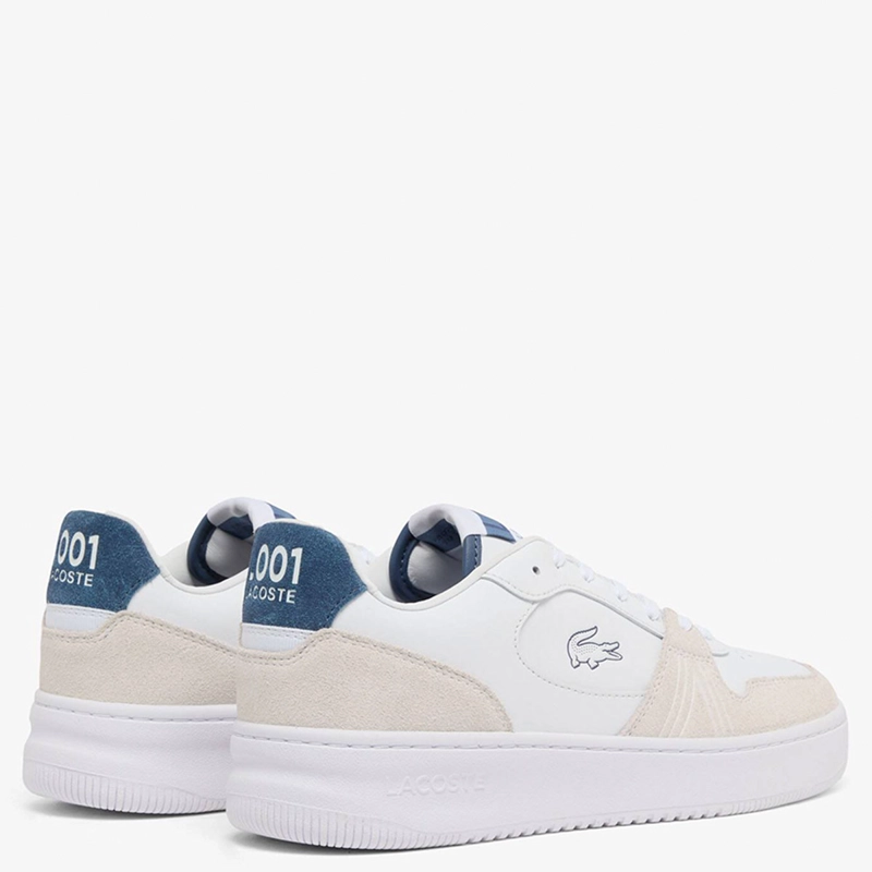 ZAPATILLAS HOMBRE LACOSTE CASUALES BLANCO CUERO - 3