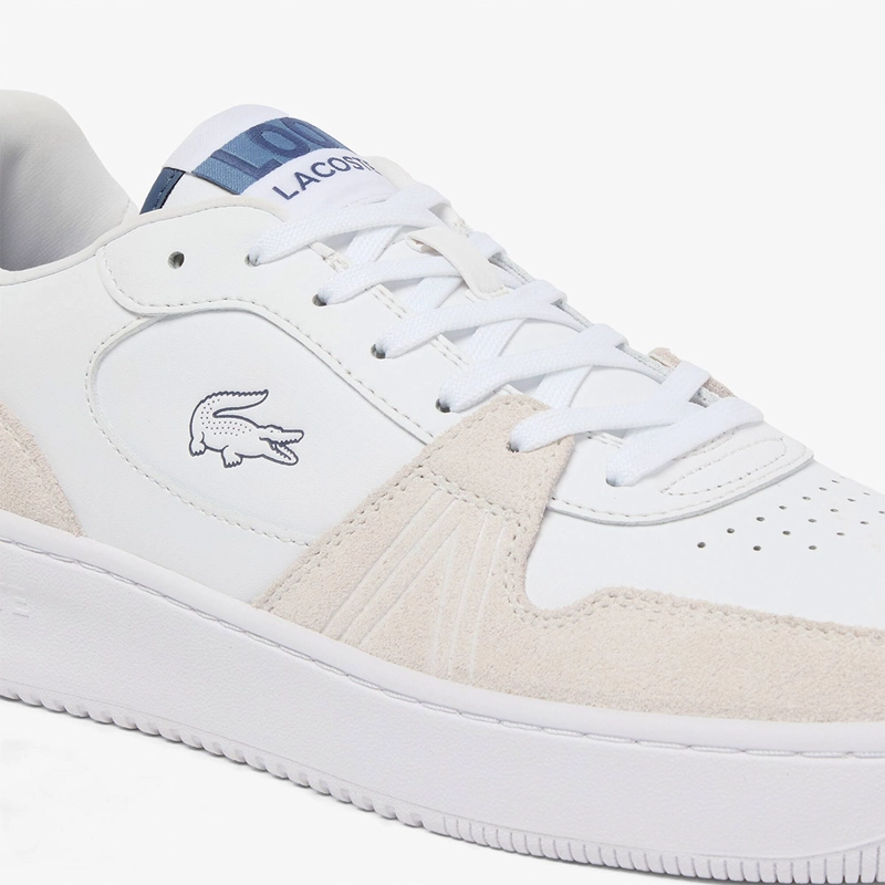 ZAPATILLAS HOMBRE LACOSTE CASUALES BLANCO CUERO - 6