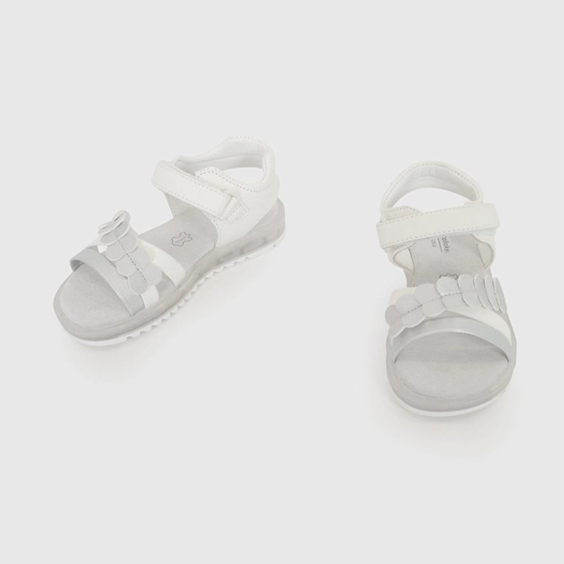 SANDALIAS NIÑA COLLOKY BLANCO - 4