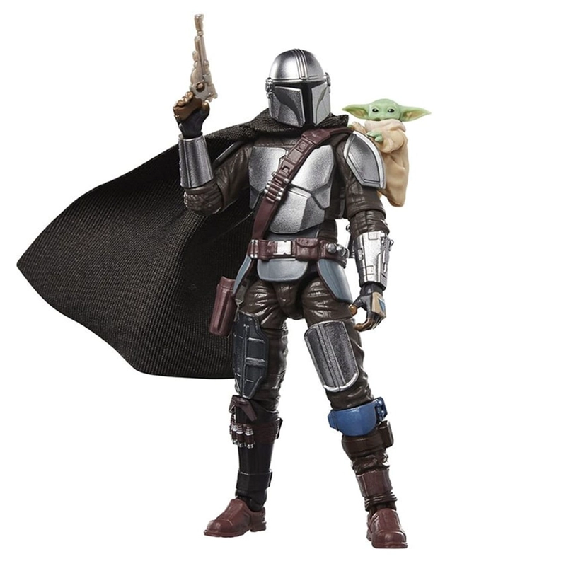 FIGURA DE ACCIÓN STAR WARS THE VINTAGE COLLECTION THE MANDALORIAN & GROGU - 4