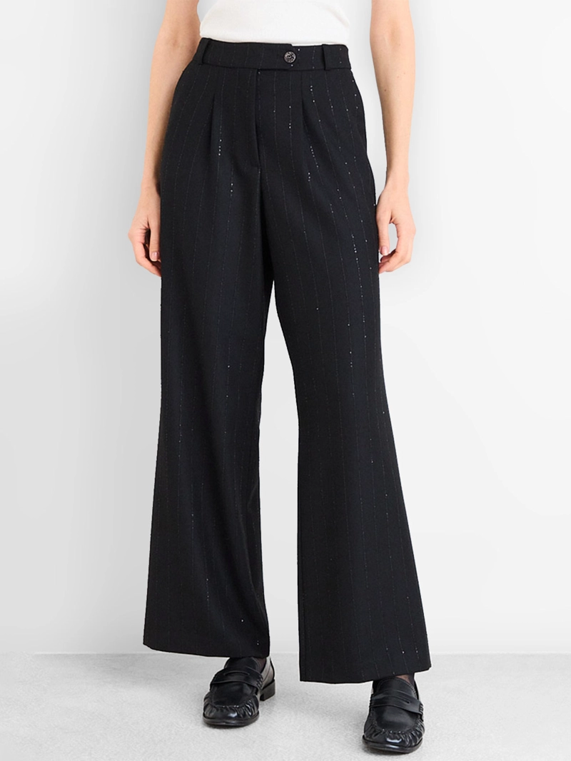 PANTALÓN MUJER ASH PALAZO LÍNEA - 1