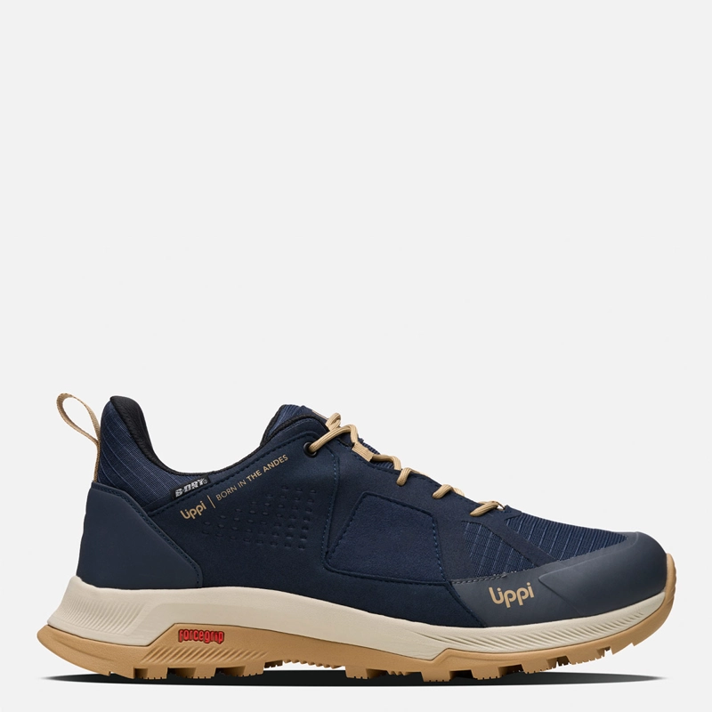 ZAPATILLAS HOMBRE LIPPI TREKKING AZUL VULCANO ONYX B-DRY  - 1