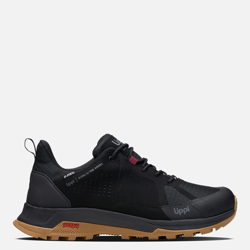 ZAPATILLAS HOMBRE LIPPI TREKKING NEGRO VULCANO ONYX B-DRY  - 1