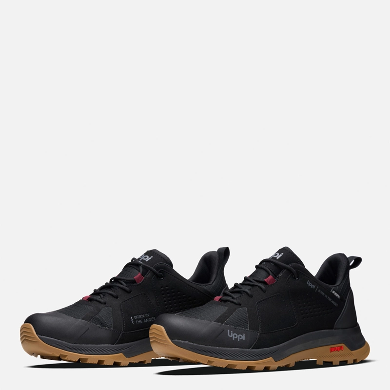 ZAPATILLAS HOMBRE LIPPI TREKKING NEGRO VULCANO ONYX B-DRY  - 3