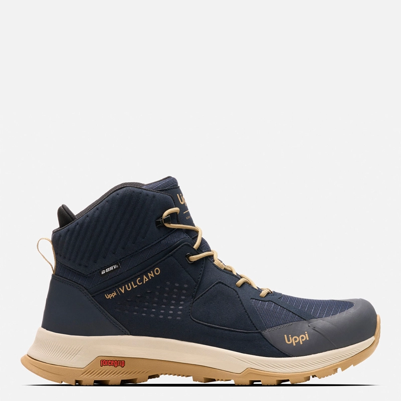 ZAPATILLAS HOMBRE LIPPI TREKKING AZUL VULCANO ONYX MID B-DRY  - 1