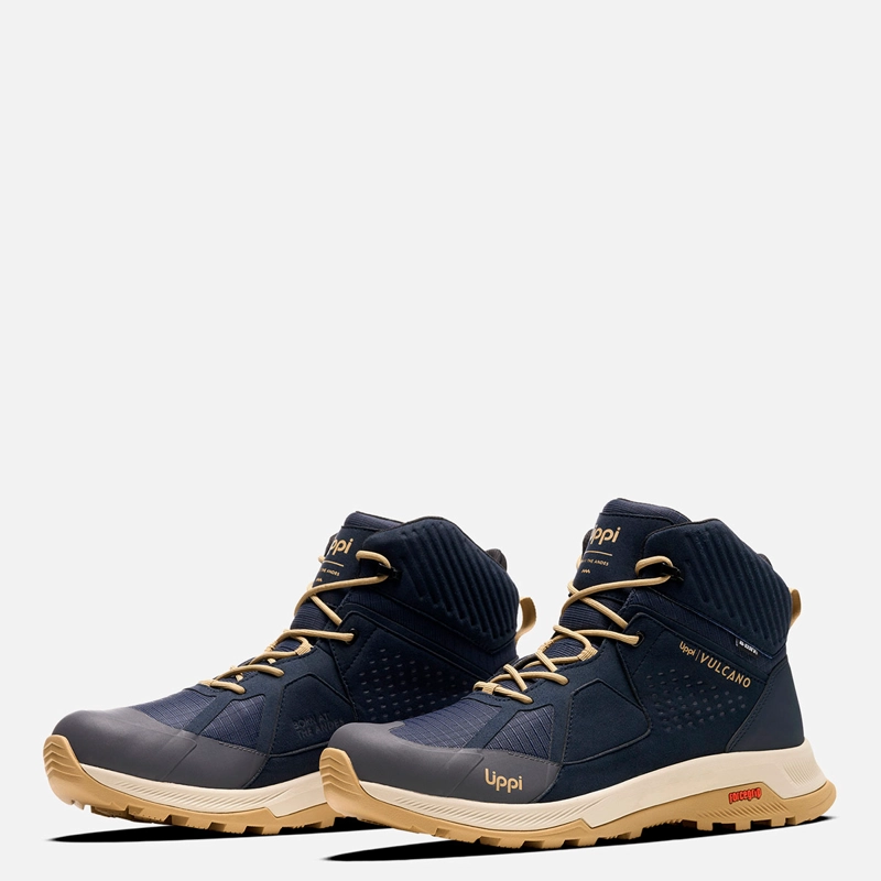 ZAPATILLAS HOMBRE LIPPI TREKKING AZUL VULCANO ONYX MID B-DRY  - 3