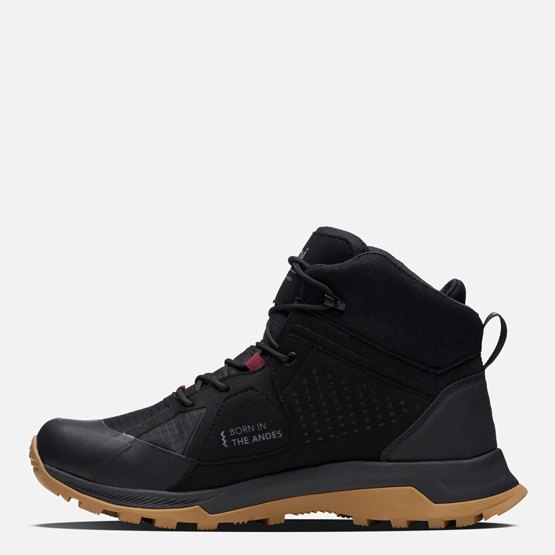 ZAPATILLAS HOMBRE LIPPI TREKKING NEGRO VULCANO ONYX MID B-DRY  - 2