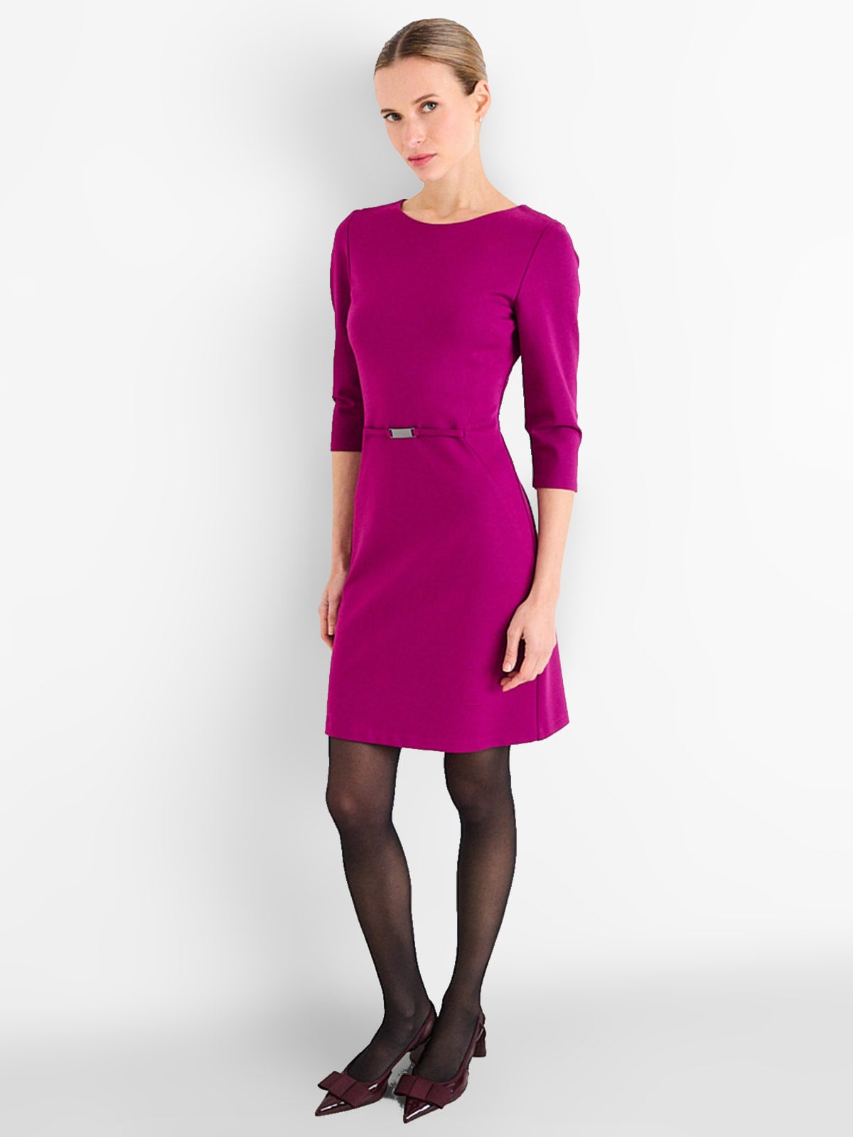 VESTIDO MUJER ASH ESCOTE REDONDO - 1